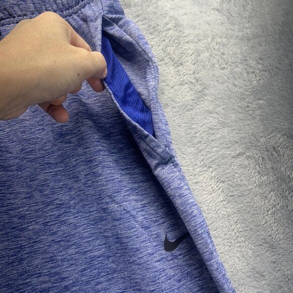 Nike Dri-Fit Pants Mens XL Blue Standard Fit Joggers Athletic Training Lounge - Picture 8 of 13